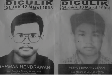 Herman-Bimo korban penghilangan paksa