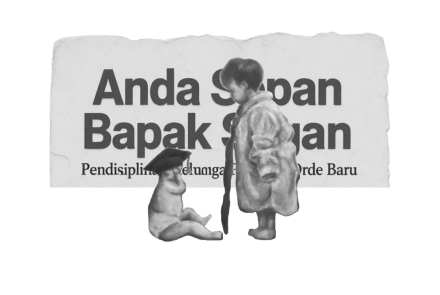 Ilustrasi: Sampul Buku Anda Sopan Bapak Segan