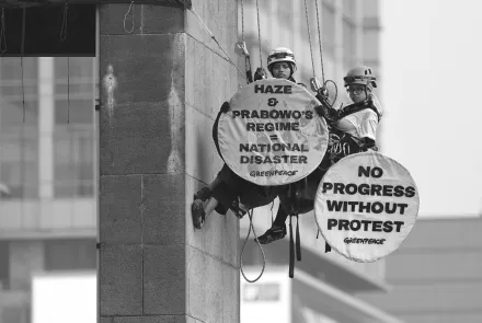 Foto: Dhemas Reviyanto/Greenpeace